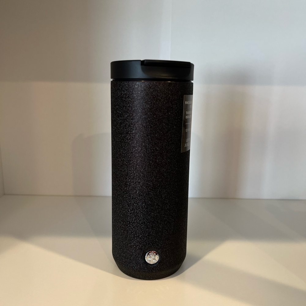 BNWT Starbucks fall 2022 black pebbled tumbler